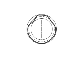 有尺寸公差的轴(基准)