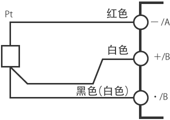 注意连接至记录仪的导线连线位置